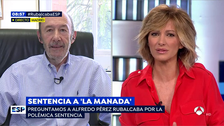 Rubalcaba, sobre ETA: "Se ha ido de la historia como llegó, sin conseguir absolutamente nada" Rubalcaba, sobre ETA: "Se ha ido de la historia como llegó, sin conseguir absolutamente nada"