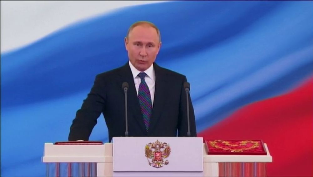 Putin toma posesión de su cuarto mandato al frente del Kremlin