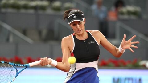 Garbi&ntilde;e Muguruza, en acci&oacute;n ante Vekic