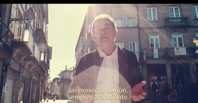 Miguel Anxo Fernández, alcalde de Pontevedra: "La idea de grabar la canción era hacer algo diferente y visibilizar que estamos orgullosos de la ciudad" Miguel Anxo Fernández, alcalde de Pontevedra: "La idea de grabar la canción era hacer algo diferente y visibilizar que estamos orgullosos de la ciudad"