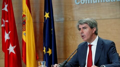 El presidente en funciones de la Comunidad de Madrid, &Aacute;ngel Garrido