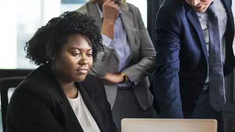 Compañeros de oficina Compañeros de trabajo