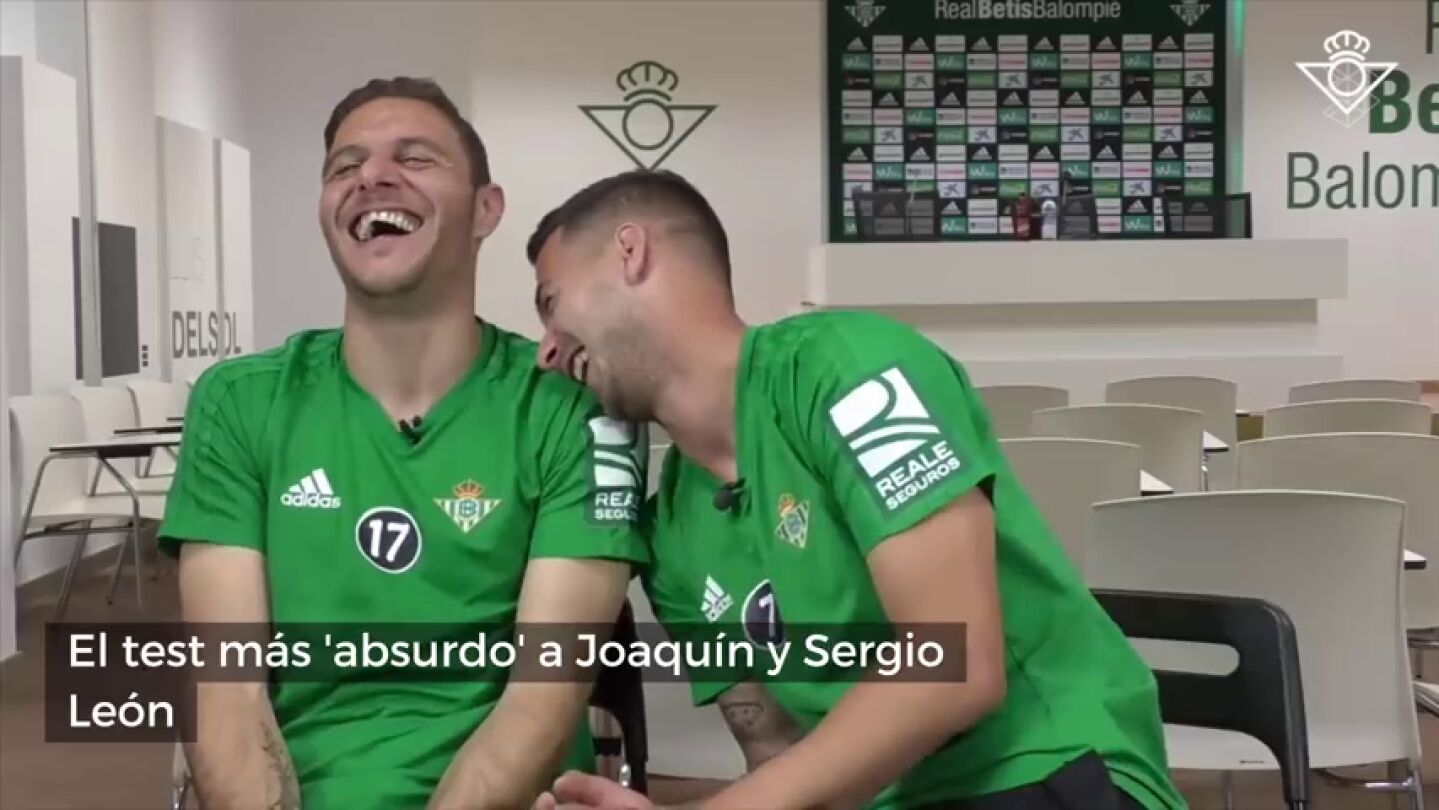 El test más absurdo del Betis a Joaquín: "¿Qué hace un gorrión con 350 kilos en la rama de un árbol?"