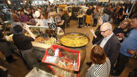 Uno de los expositores participantes en la primera feria Alicante Gastron&oacute;mica