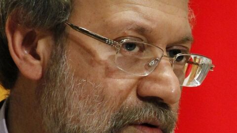 Al&iacute; Lariyani, presidente del Parlamento iran&iacute;