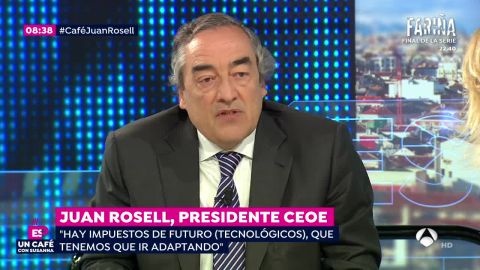 Un caf&eacute; con Susanna: Juan Rosell (09-05-18)