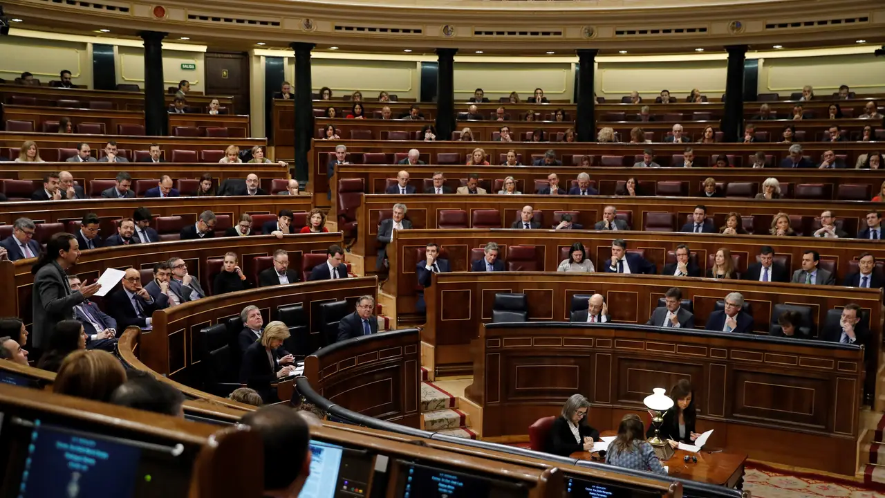 Una sesión del Congreso de los Diputados Una sesión del Congreso de los Diputados