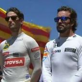 Fernando Alonso, en el GP de España Fernando Alonso, en el GP de España