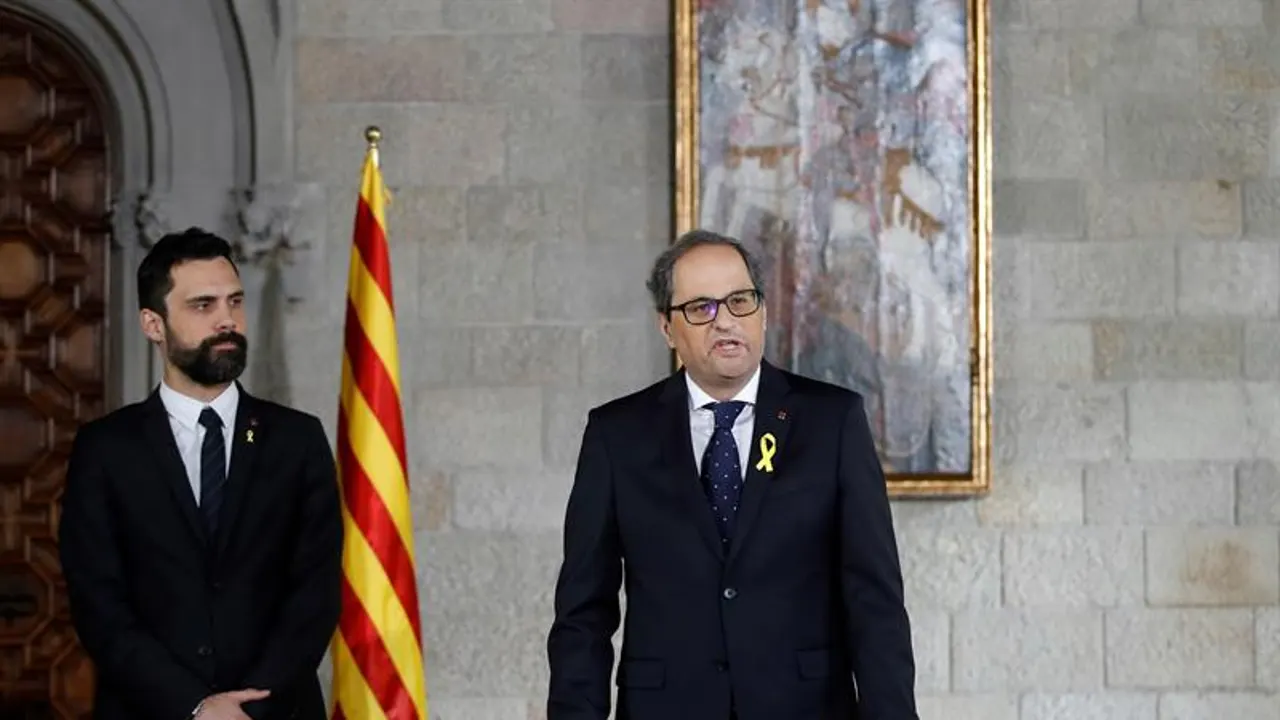Quim Torra toma posesión