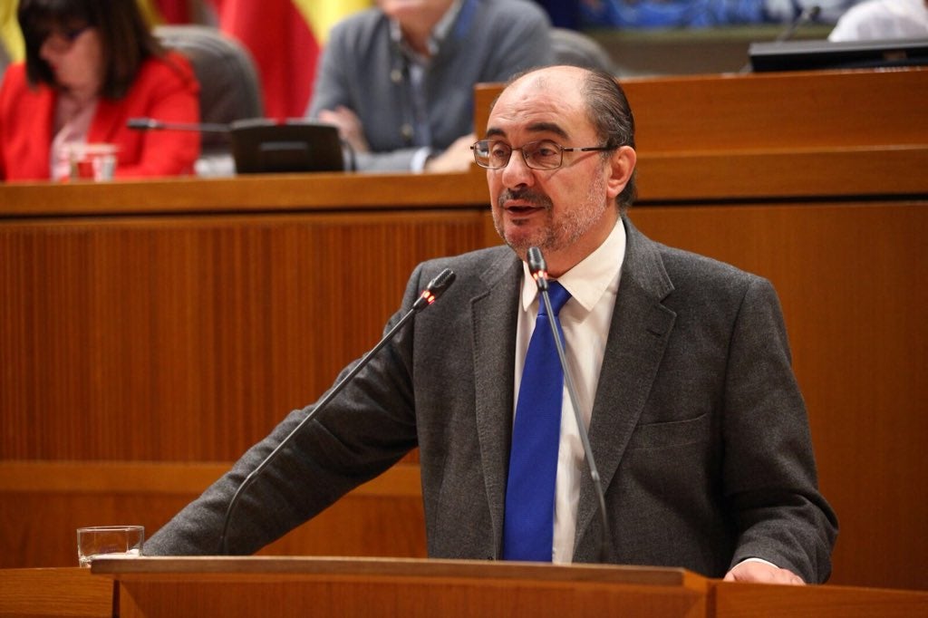 Vox no apoyará un pacto PP-Ciudadanos para echar a Lambán en Aragón si no se les tiene en cuenta Vox no apoyará un pacto PP-Ciudadanos para echar a Lambán en Aragón si no se les tiene en cuenta
