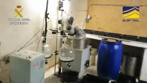 Desmantelado el mayor laboratorio de drogas sintéticas en España Desmantelado el mayor laboratorio de drogas sintéticas en España
