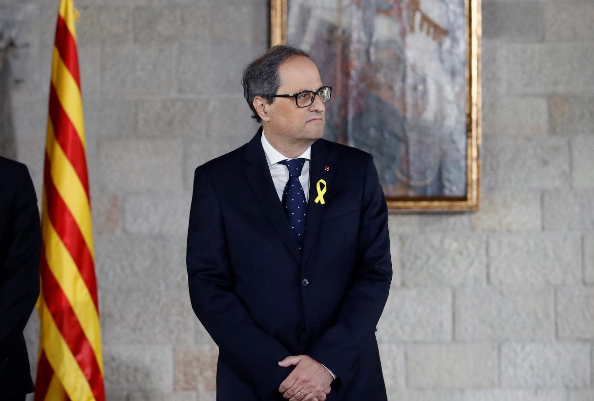 Torra se querella contra Rajoy y Santamaría por presunta prevaricación Torra se querella contra Rajoy y Santamaría por presunta prevaricación
