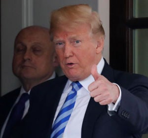 El presidente de Estados Unidos, Donald Trump El presidente de Estados Unidos, Donald Trump
