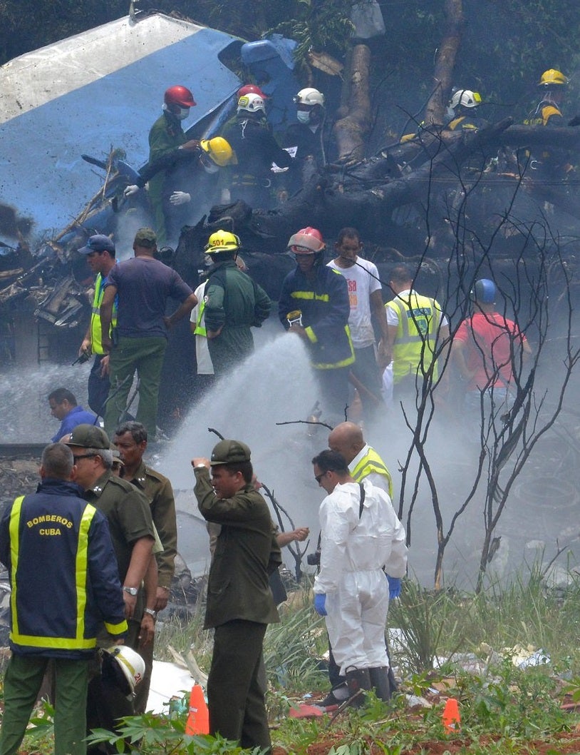 Tres supervivientes en el vuelo de Cubana de Aviación estrellado cerca de La Habana Tres supervivientes en el vuelo de Cubana de Aviación estrellado cerca de La Habana