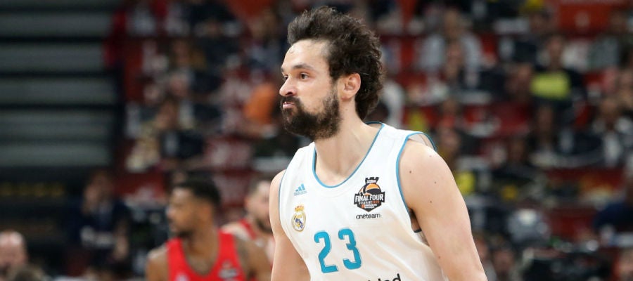 Sergio Llull, con el Real Madrid Sergio Llull, con el Real Madrid