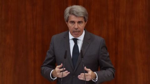 &Aacute;ngel Garrido en la Asamblea de Madrid