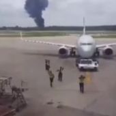 Accidente en el aeropuerto de La Habana