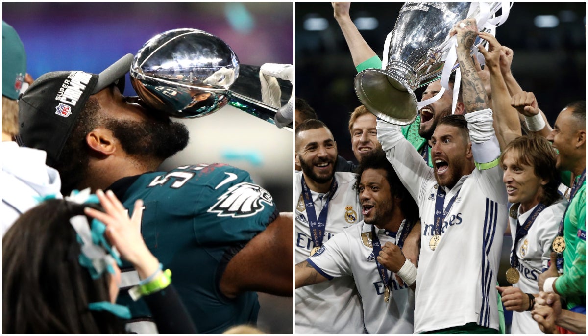 Final de la Champions vs. Super Bowl: ¿cuál es el evento deportivo del año? Final de la Champions vs. Super Bowl: ¿cuál es el evento deportivo del año?