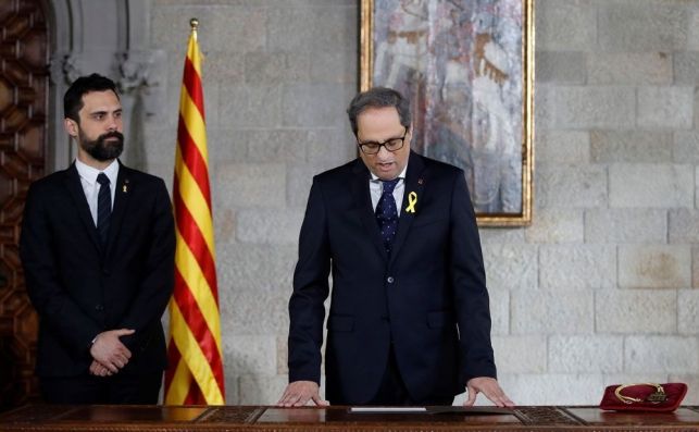 Torra nombra consejeros a Rull y Turull, Puig y Comín desoyendo la advertencia del Gobierno Torra nombra consejeros a Rull y Turull, Puig y Comín desoyendo la advertencia del Gobierno