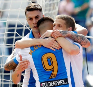 El Leganés celebra un gol El Leganés celebra un gol