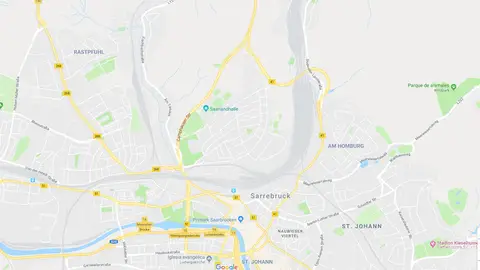 Lugar del tiroteo en Alemania Lugar del tiroteo en Alemania