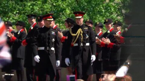 Pr&iacute;ncipe Harry y pr&iacute;ncipe Guillermo