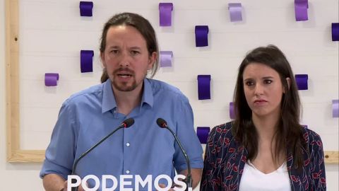 Pablo Iglesias e Irene Montero