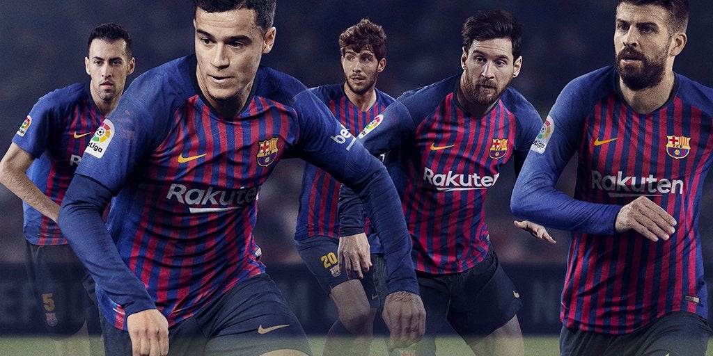 Así es la nueva equipación del Barcelona para la temporada 2018-19 Así es la nueva equipación del Barcelona para la temporada 2018-19