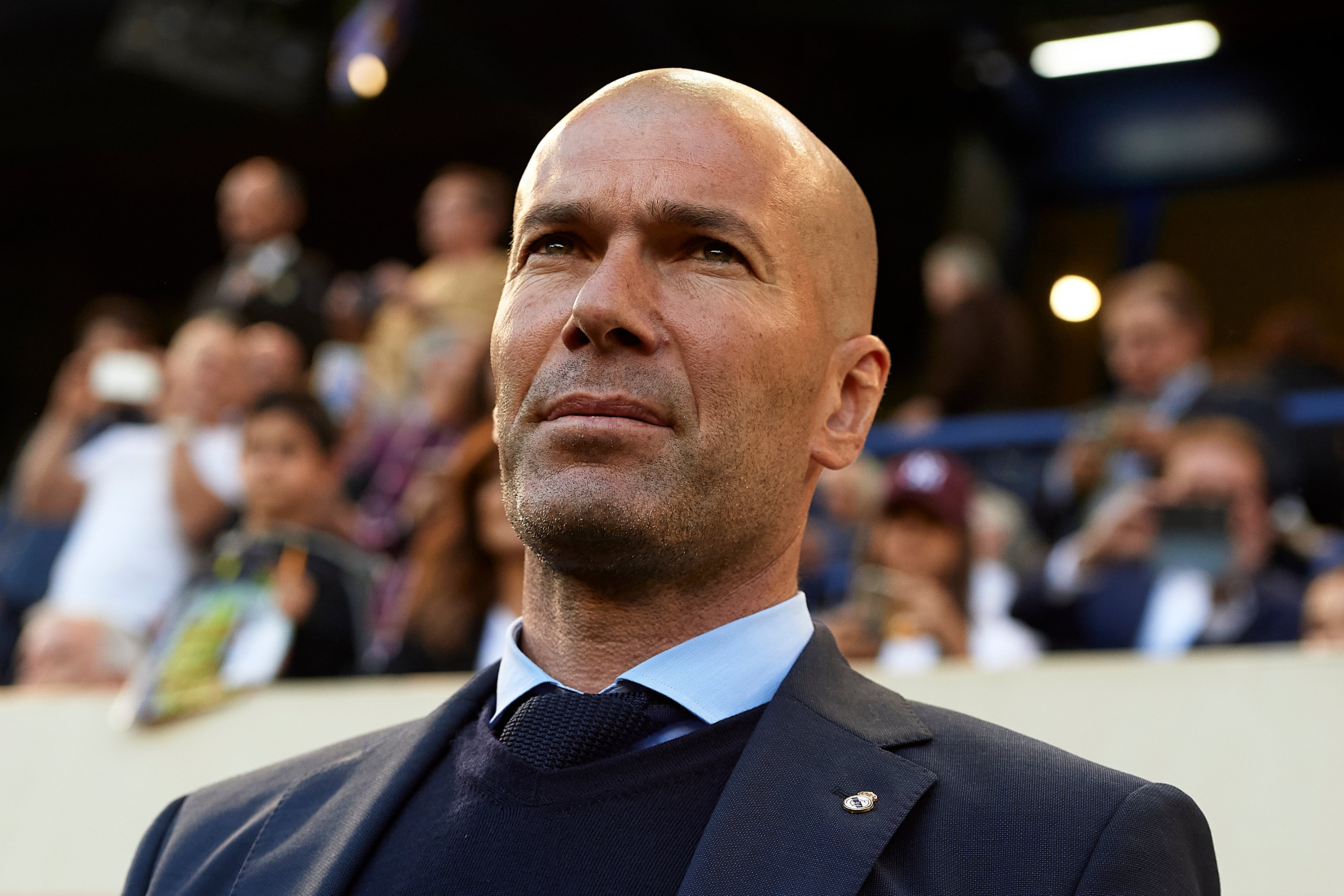 Zidane: "No podemos estar contentos con nuestra Liga" Zidane: "No podemos estar contentos con nuestra Liga"