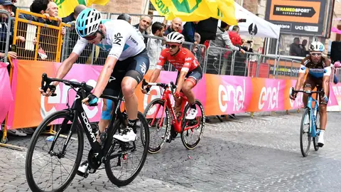 Chris Froome, en el Giro Chris Froome, en el Giro