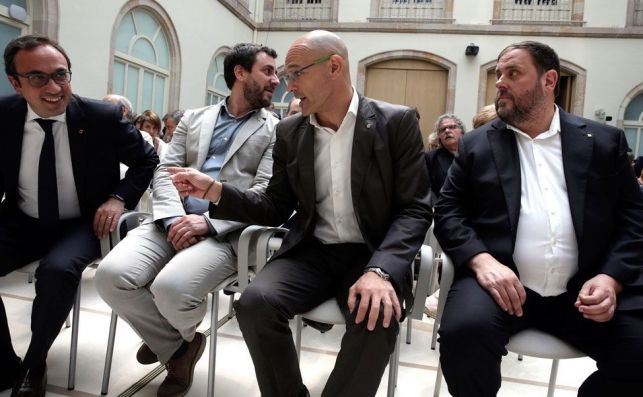 Junqueras y Romeva piden poder usar catalán y espacio para observadores internacionales durante el juicio en el Supremo Junqueras y Romeva piden poder usar catalán y espacio para observadores internacionales durante el juicio en el Supremo