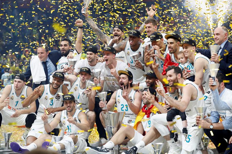 El Real Madrid vence al Fenerbahçe y conquista su décima Euroliga El Real Madrid vence al Fenerbahçe y conquista su décima Euroliga