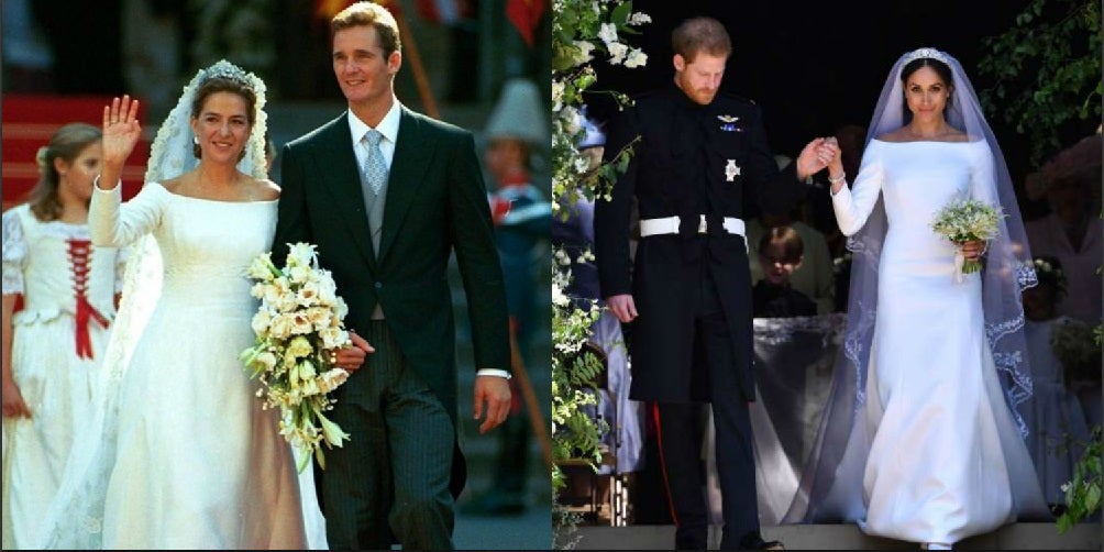 La opinión de Lorenzo Caprile sobre el vestido de Meghan Markle y su parecido con el de la Infanta Cristina La opinión de Lorenzo Caprile sobre el vestido de Meghan Markle y su parecido con el de la Infanta Cristina