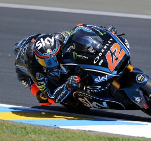 Bagnaia, en su moto Bagnaia, en su moto