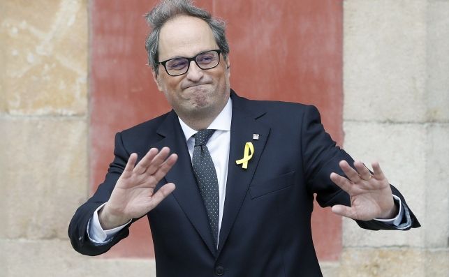 Torra designa cuatro nuevos consellers para sustituir a los encarcelados y huidos Torra designa cuatro nuevos consellers para sustituir a los encarcelados y huidos