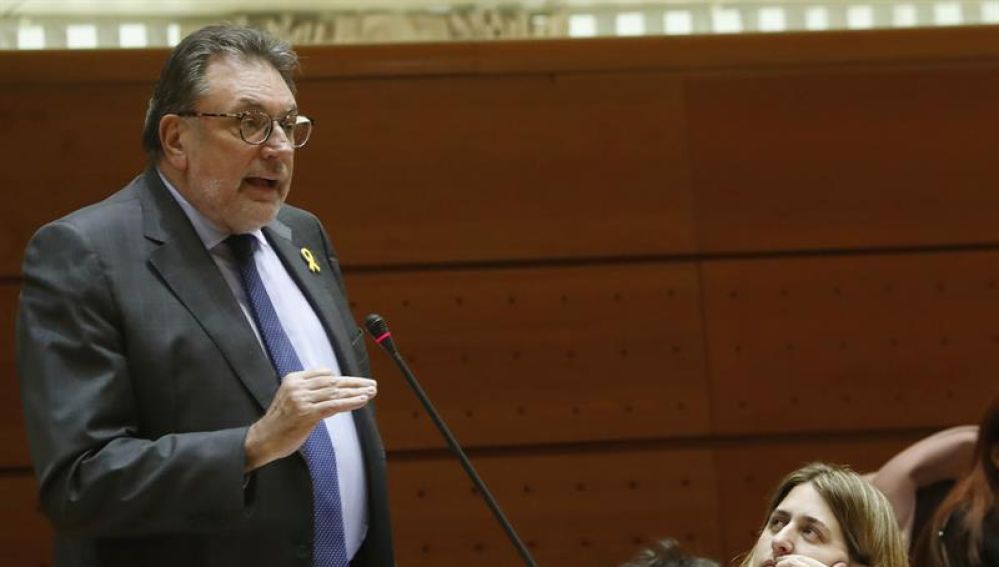 El senador del PDeCAT, Josep Lluis Cleries