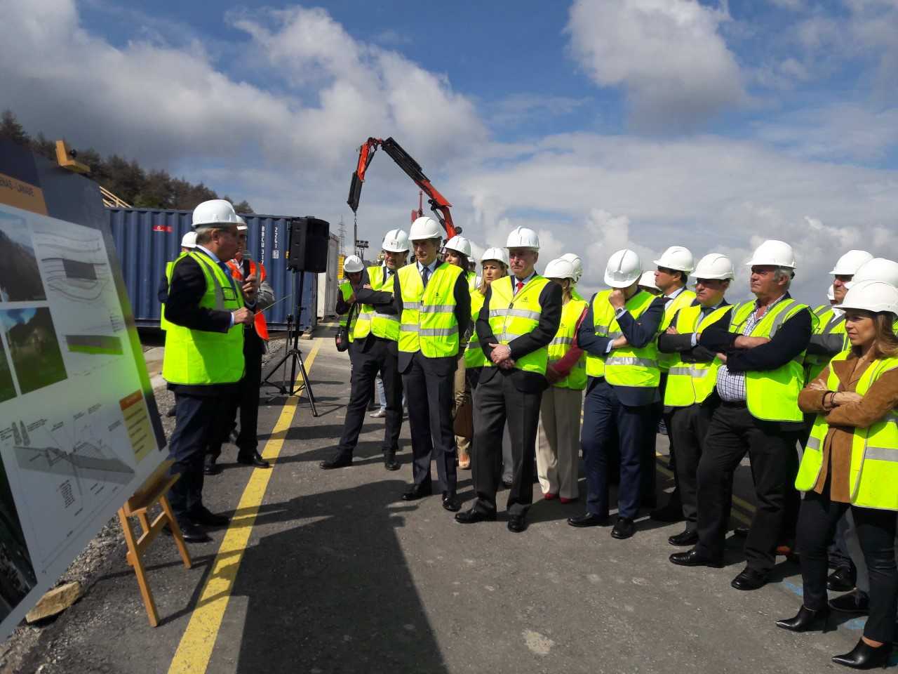 Fomento construirá un viaducto en Monrepós para solventar la zona del deslizamiento Fomento construirá un viaducto en Monrepós para solventar la zona del deslizamiento