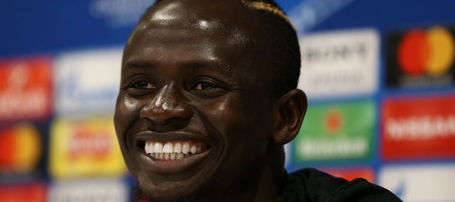Sadio Mané, en el Media Day del Liverpool Sadio Mané, en el Media Day del Liverpool