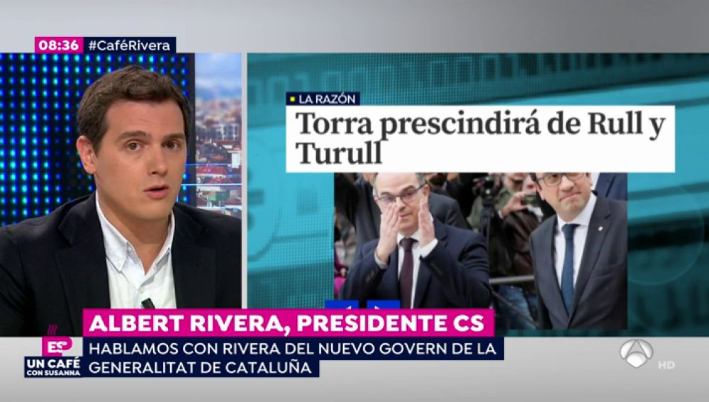 Rivera: "Qué más necesitamos para entender que hasta que no haya un acatamiento explícito de la Constitución, no podemos levantar el 155" Rivera: "Qué más necesitamos para entender que hasta que no haya un acatamiento explícito de la Constitución, no podemos levantar el 155"