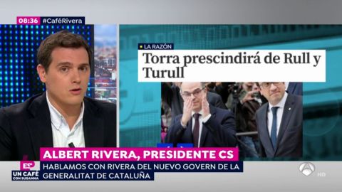 Un caf&eacute; con Susanna: Albert Rivera (21-05-18)