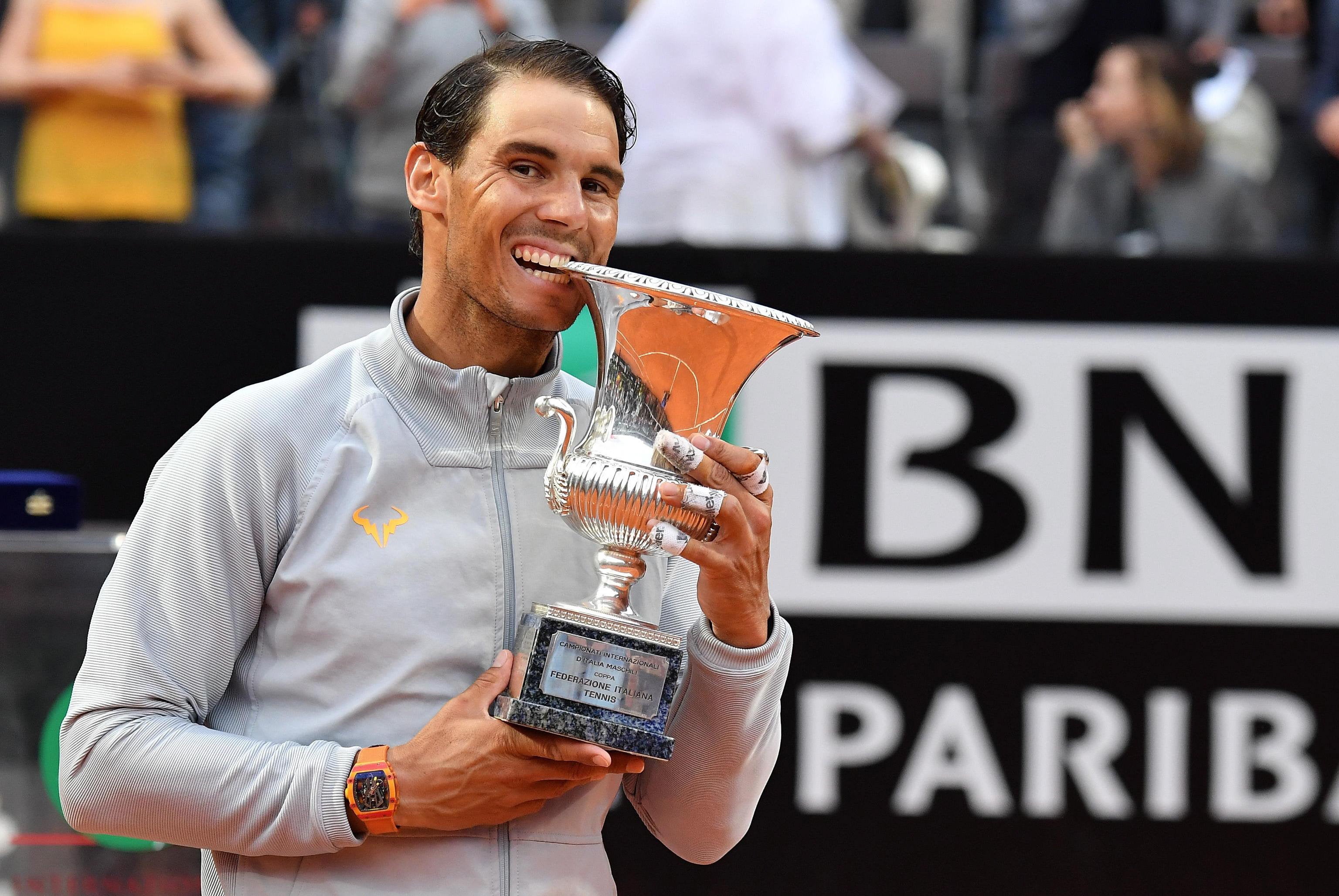 Rafa Nadal recupera el nº 1 de la ATP tras su triunfo en Roma Rafa Nadal recupera el nº 1 de la ATP tras su triunfo en Roma