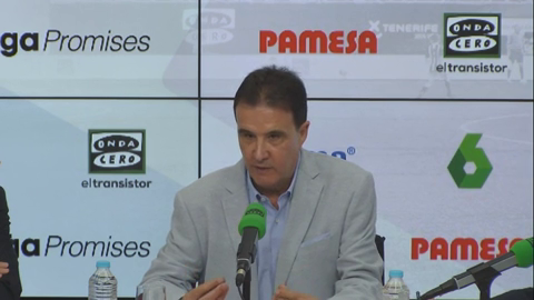 De la Morena recuerda a los Iniesta, Torres, Casillas en la presentación de LaLiga Promises: "Siento que hemos conseguido algo de lo que estamos orgullosos" De la Morena recuerda a los Iniesta, Torres, Casillas en la presentación de LaLiga Promises: "Siento que hemos conseguido algo de lo que estamos orgullosos"