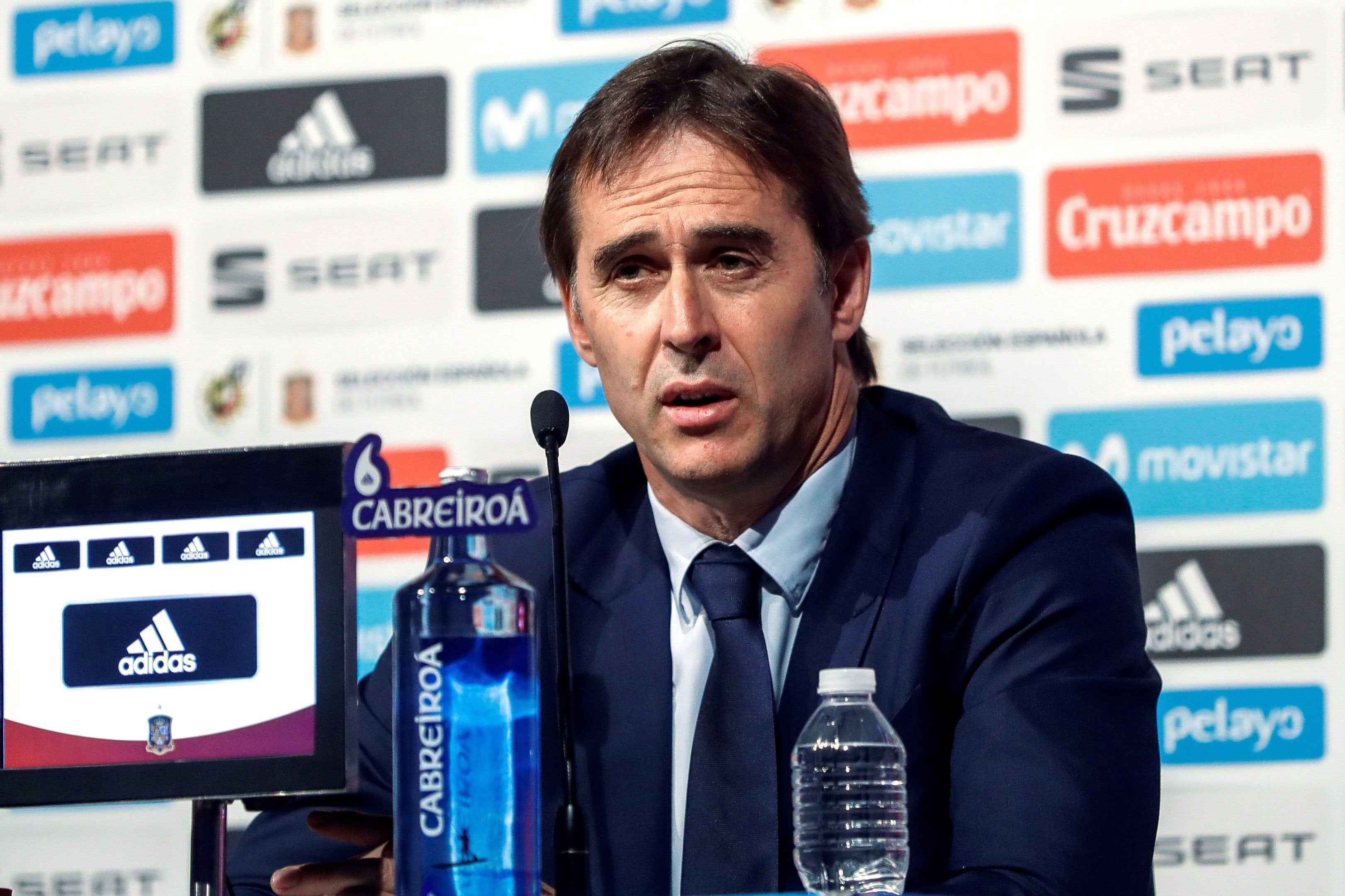 <p>Julen Lopetegui, destituido como seleccionador nacional de fútbol</p> <p>Julen Lopetegui, destituido como seleccionador nacional de fútbol</p>