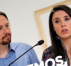 Pablo Iglesias e Irene Montero Pablo Iglesias e Irene Montero