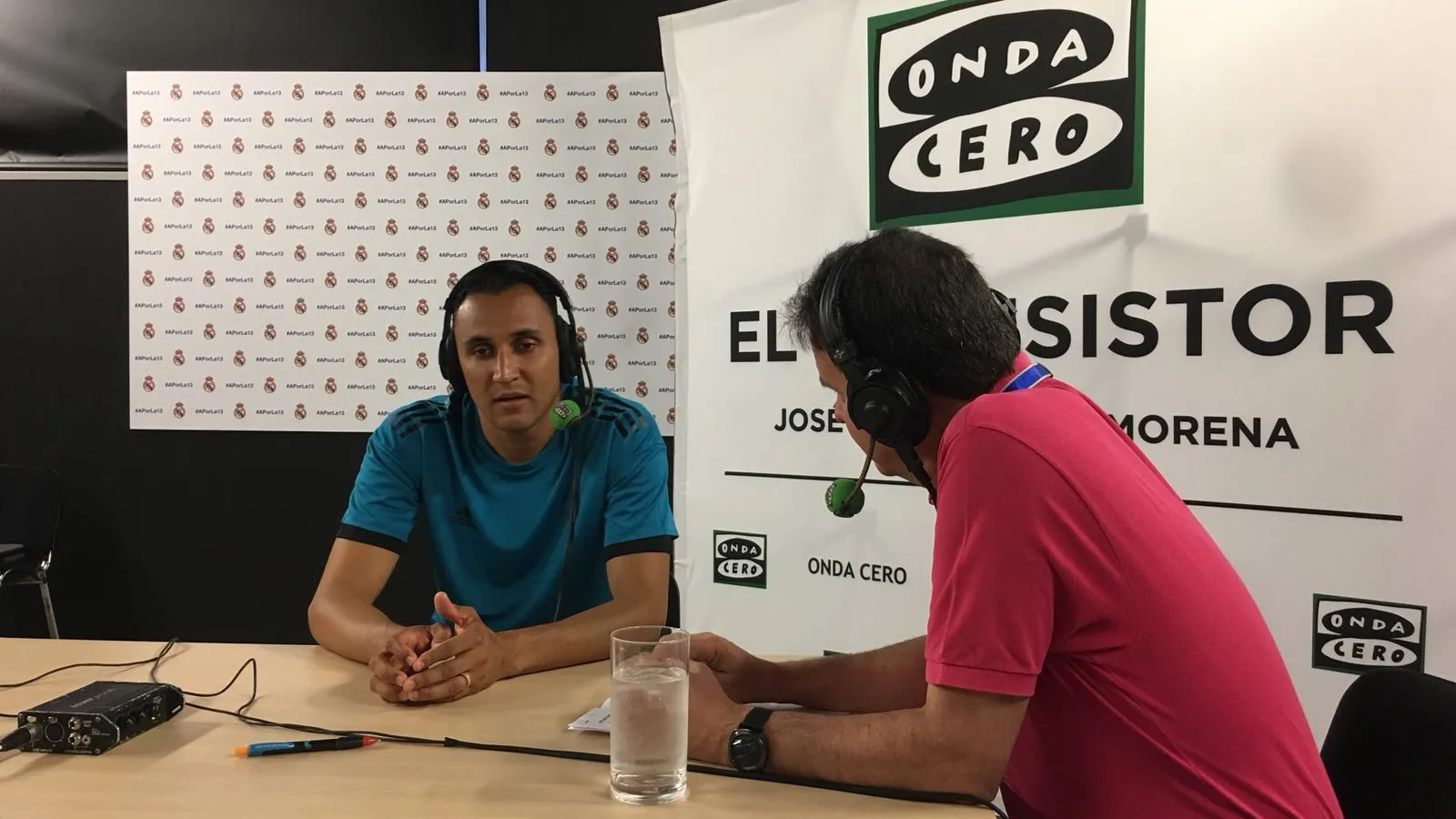 José Ramón de La Morena entrevista a Keylor Navas José Ramón de La Morena entrevista a Keylor Navas