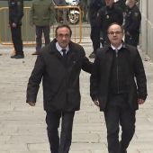 El juez Llarena prohíbe a Josep Rull y Jordi Turull ir a tomar posesión al ver potenciado el riesgo de reiteración delictiva