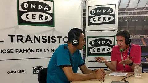 Keylor Navas, portero del Real Madrid, en El Transistor Keylor Navas, portero del Real Madrid, en El Transistor