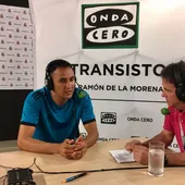 Keylor Navas junto a José Ramón de La Morena en El Transistor Keylor Navas junto a José Ramón de La Morena en El Transistor