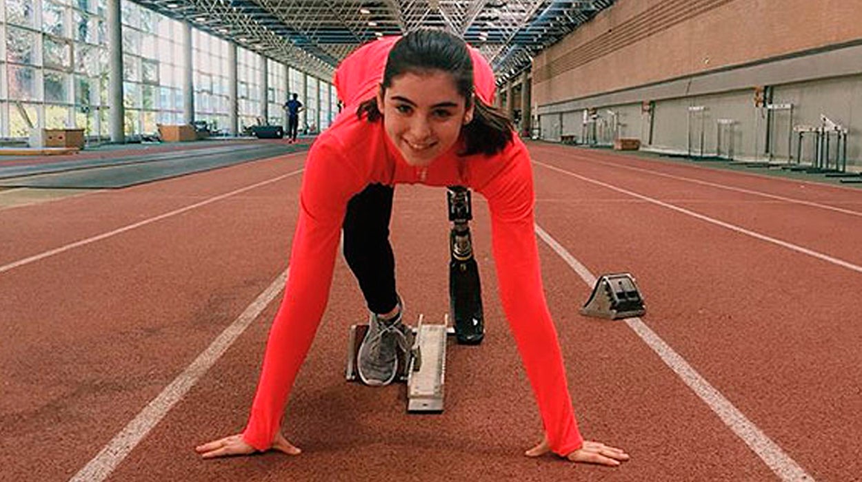 Marta Casado, la joven que tras superar un cáncer sueña con participar en los paralimpicos de Tokio Marta Casado, la joven que tras superar un cáncer sueña con participar en los paralimpicos de Tokio