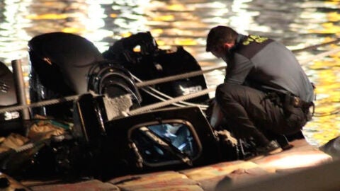 La Guardia Civil interviene 4.100 kilos de hach&iacute;s en una lancha en el Estrecho de Gibraltar